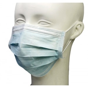 [99% PFE BFE] 日本 Kawanishi 川西工業 Medical Mask 藍色三層外科口罩 (50片裝)